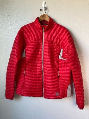 Eddie Bauer Womens First Ascent Microtherm 800-fill goose down jacket quilted XL